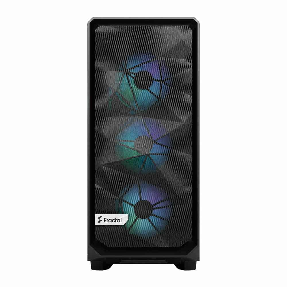 (image for) Fractal Meshify 2 Compact RGB Black Mid Tower Tempered Glass PC Case